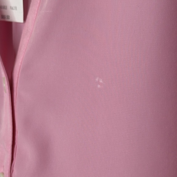 J. Crew Factory Sleeveless V-neck Popover Top in Pink Size XL NWT - Picture 3 of 6